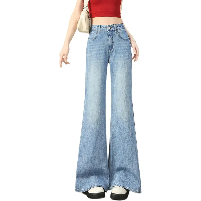 Weixi Jeans Women's Sky Blue-5