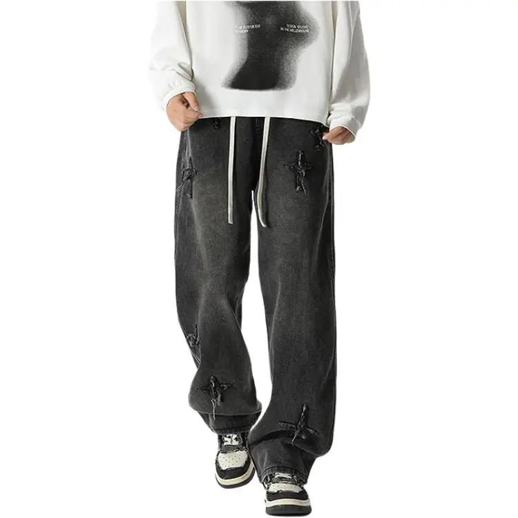 PAINT STAIN Jeans Unisex-16