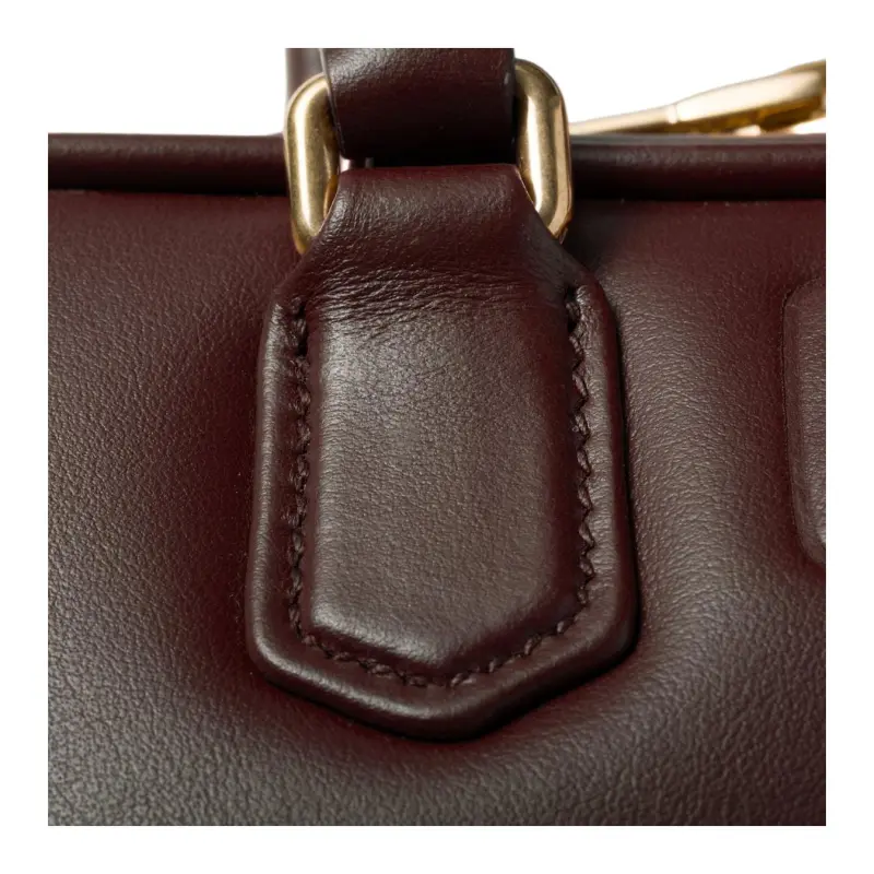 MIU MIU Arcadie Series Leather Shoulder Bag, Crossbody Bag, Handbag Mini Women's Briarwood-4