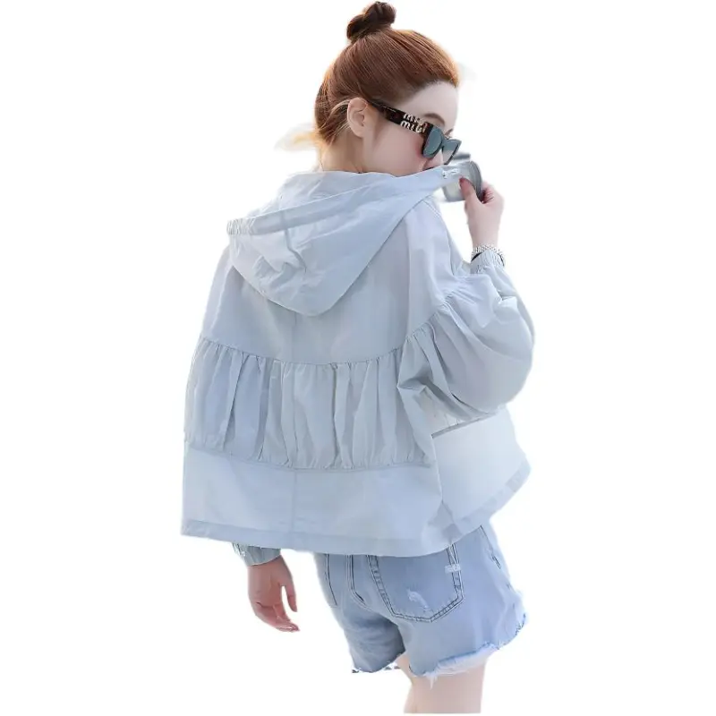 Mu Xiao Xin Cropped Coat Women's-7
