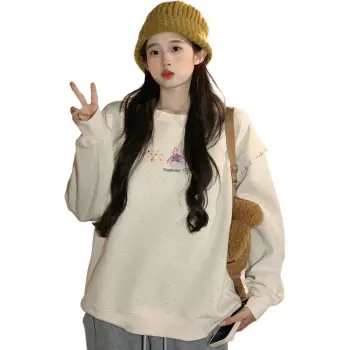Mu Xiao Xin Sweatshirt Women's Apricot