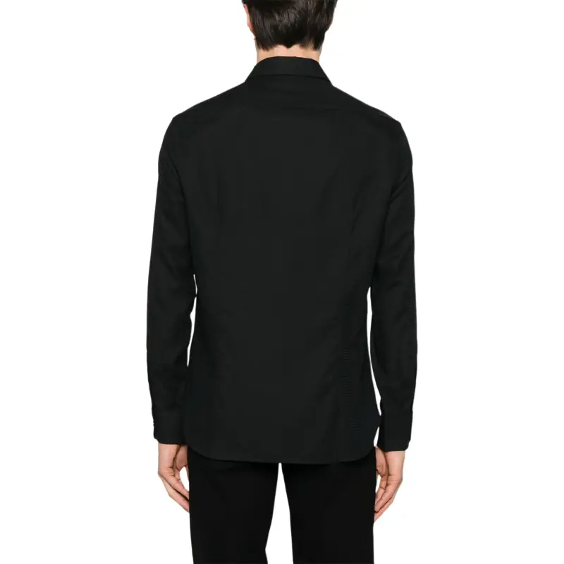 EMPORIO ARMANI Logo jacquard Shir-1