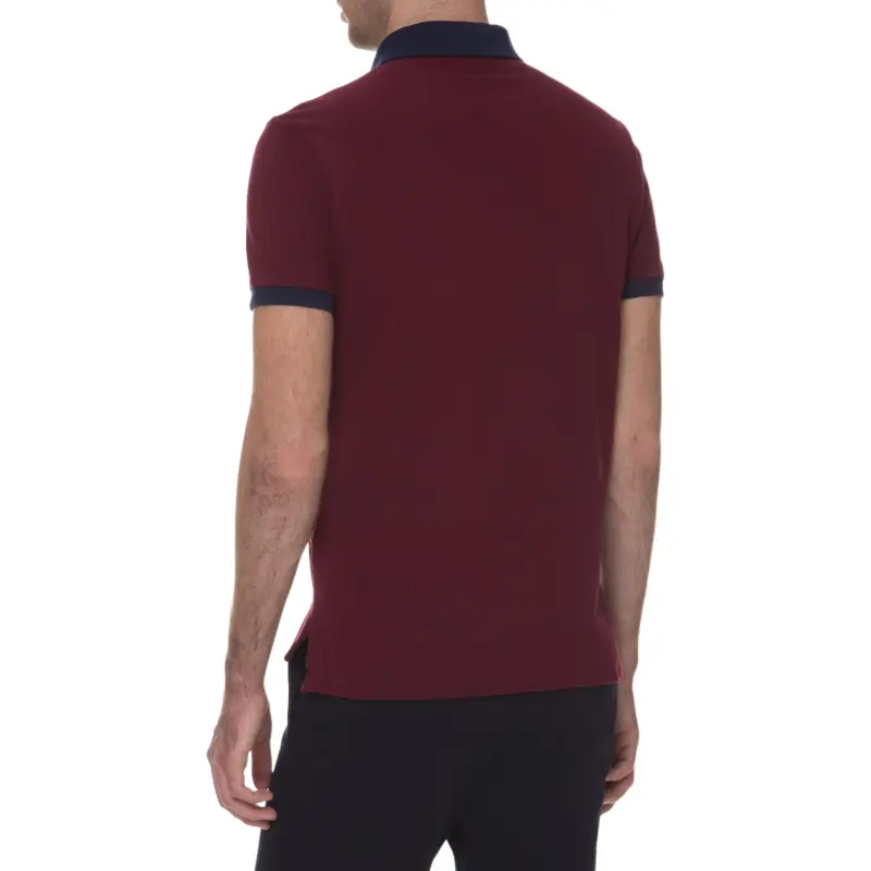 Polo Ralph Lauren SS24 Polo Shirt Men's Burgundy-2