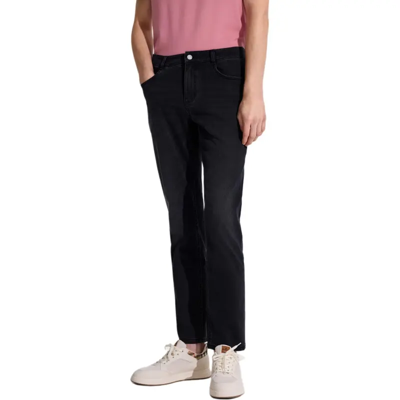 Biyin Leufen Oxygen Bar With Cooling Sensation Jeans Men's-1