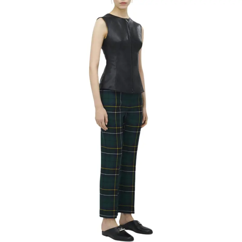 Alexander McQueen Leather Jacket Women's Black-4