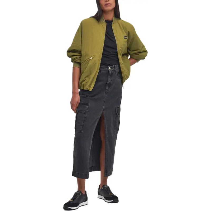 BARBOUR FW24 Puffer Jacket Women's Green-1