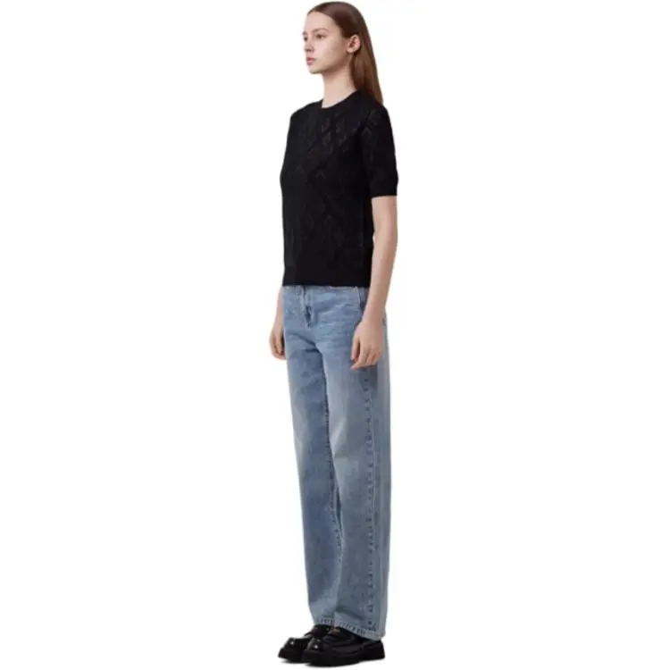 DEGAIA SS25 Jeans Women's Vintage Denim-2