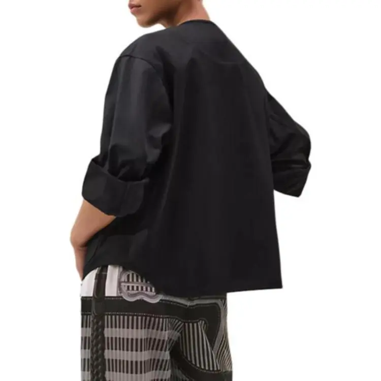 HERMES Jackets Coats Women's Black-5