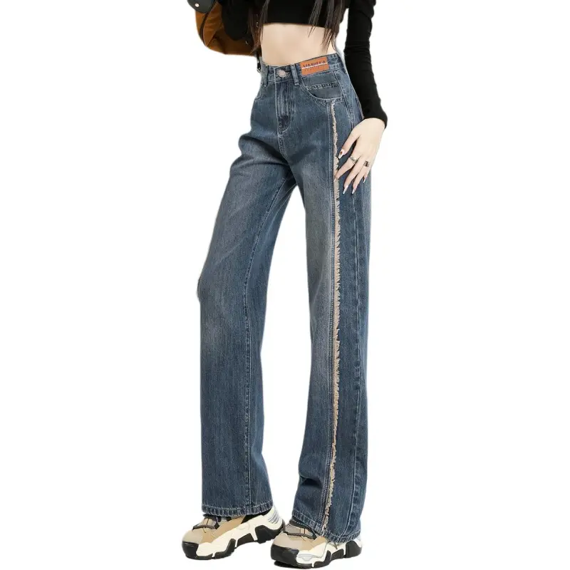 Weixi Jeans Women's Nostalgic Blue-5