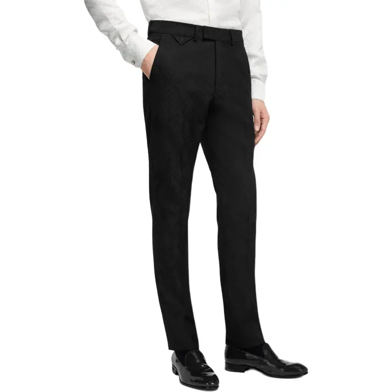 LOUIS VUITTON Pont SS25 Casual Pants Men's Black-4
