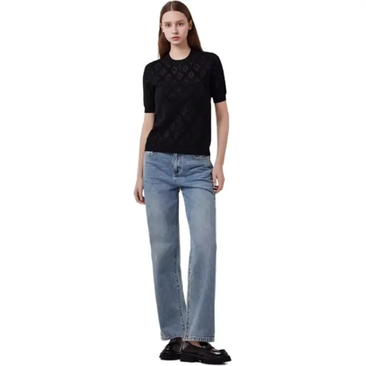 DEGAIA SS25 Jeans Women's Vintage Denim-3