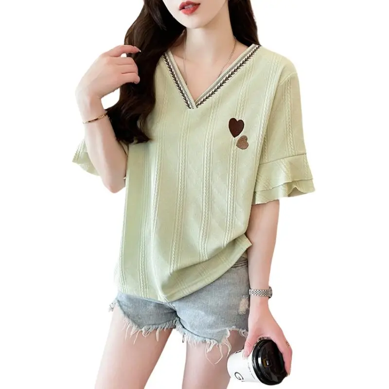 KAISER Drop Shoulder Sleeve T Shirt Women's-12