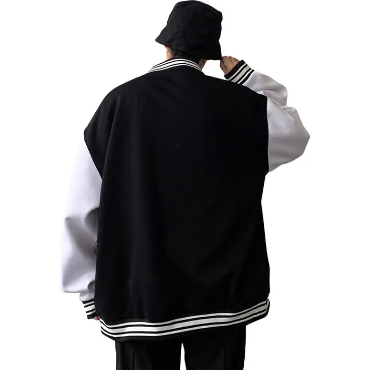 Small Columns Under The Sea Baseball Jacket Unisex-3
