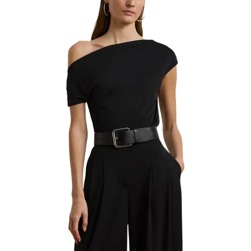 LAUREN RALPH LAUREN T Shirt Women's Black-1