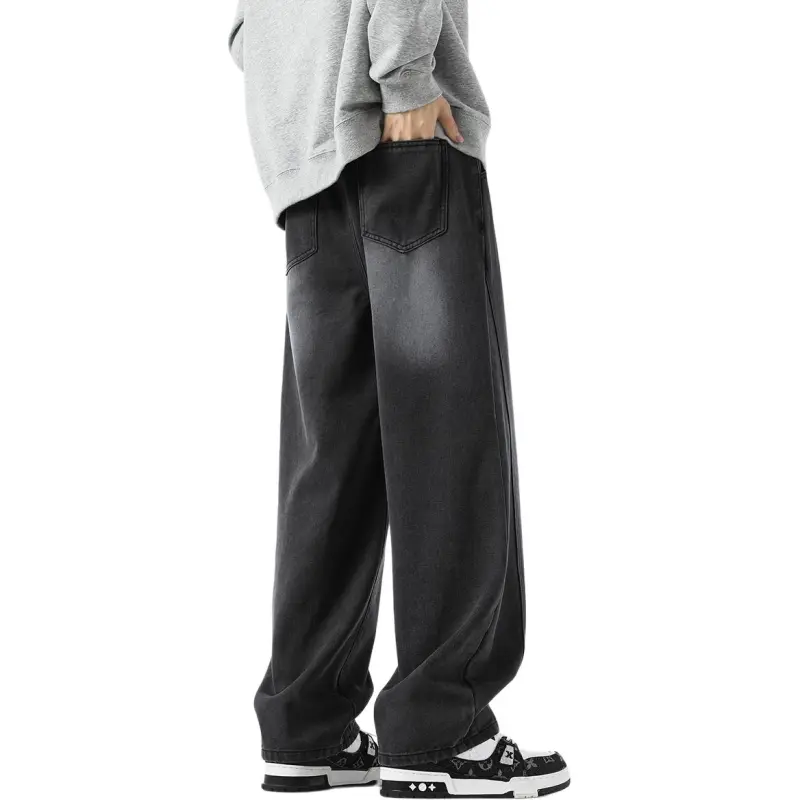 DJ.SPIRIT Jeans Unisex Vintage Blue-5