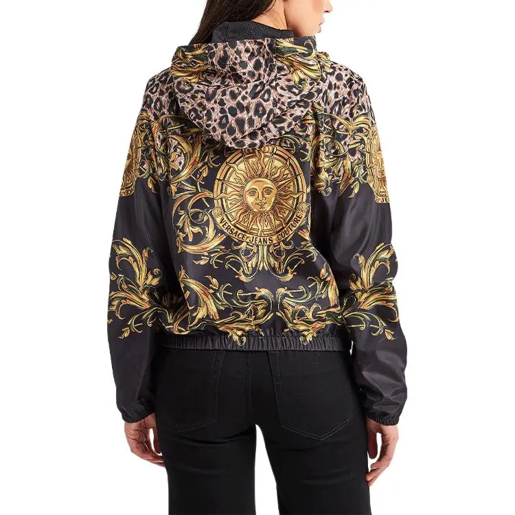 VERSACE Jackets Women's Black-4