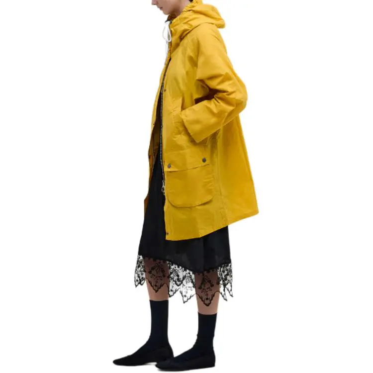 BARBOUR x Alexa Chung Jackets & Coats Women's Yellow-3