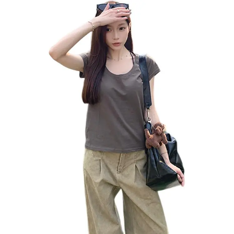 Dior Beauty Set in Sleeve T Shirt Women's-12
