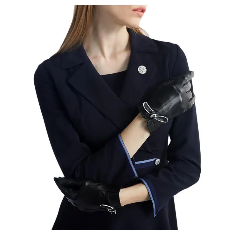 PIERRE CARDIN Goatskin Gloves Women's-2