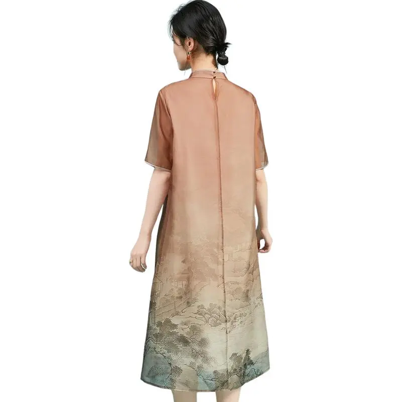 JINJU Short Sleeved Dress Women's-4