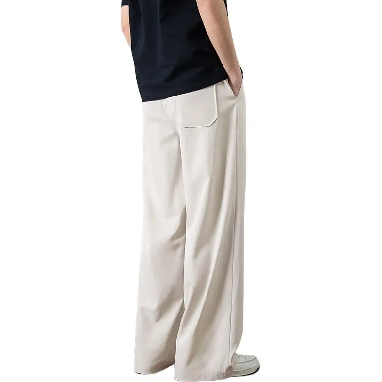 DARK HORSE Casual Pants Unisex Apricot-1
