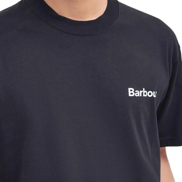 BARBOUR T Shirts Men Black-4