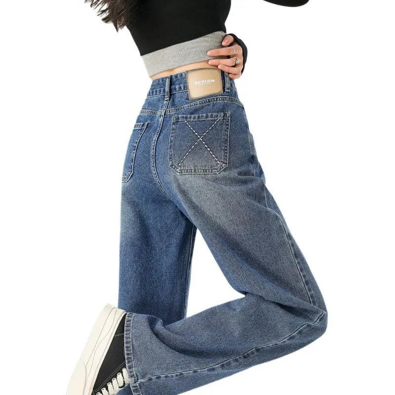 Weixi Jeans Women's Blue-5