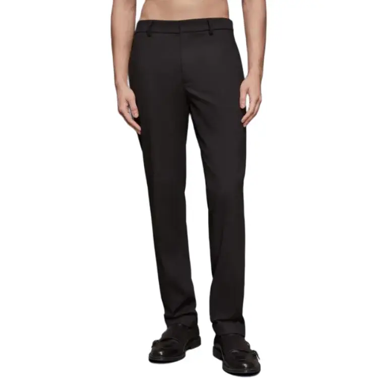 Patrizia Pepe SS25 Casual Pants Men's Black-1