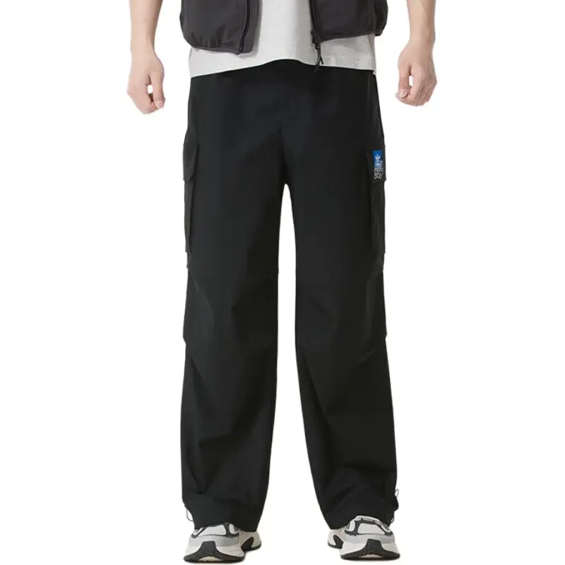Adidas SS25 Knitted Sweatpants Men's Black-1
