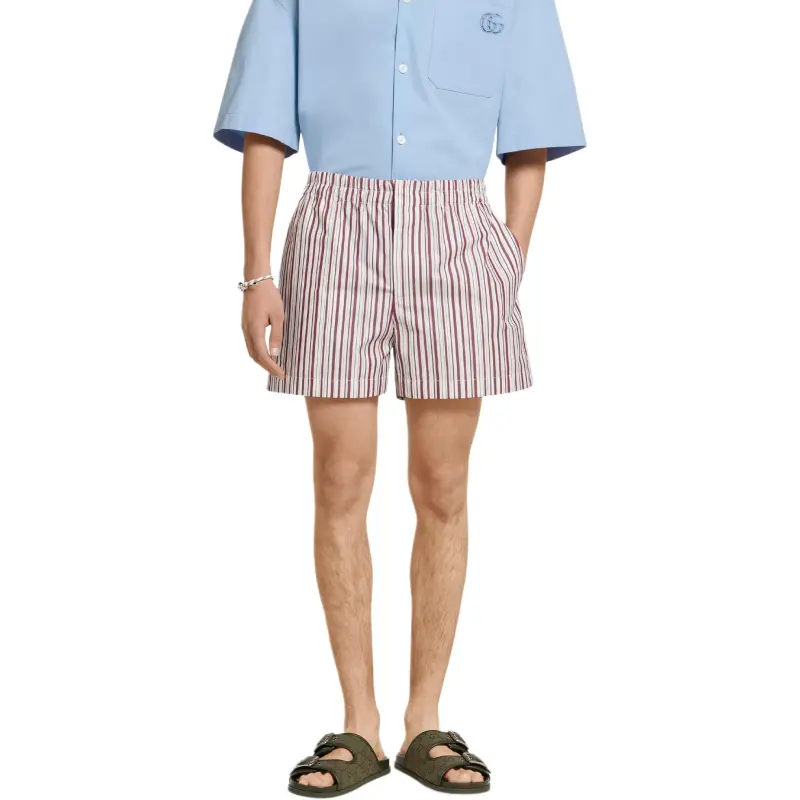 GUCCI FW25 Casual Shorts Men's White-2