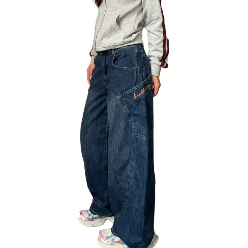 HAPPY PARTY Jeans Unisex Blue-1