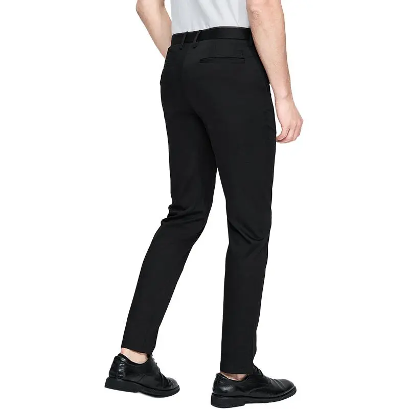 Dance With Wolves Casual Pants Men's Black-5