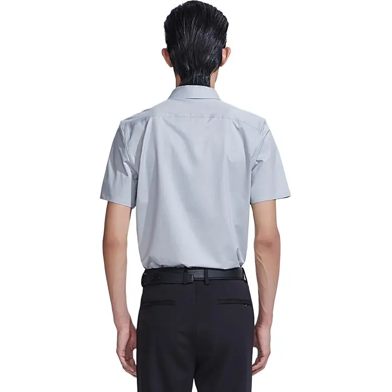 DEGRE ZERO Shirts Men Mist Gray-1