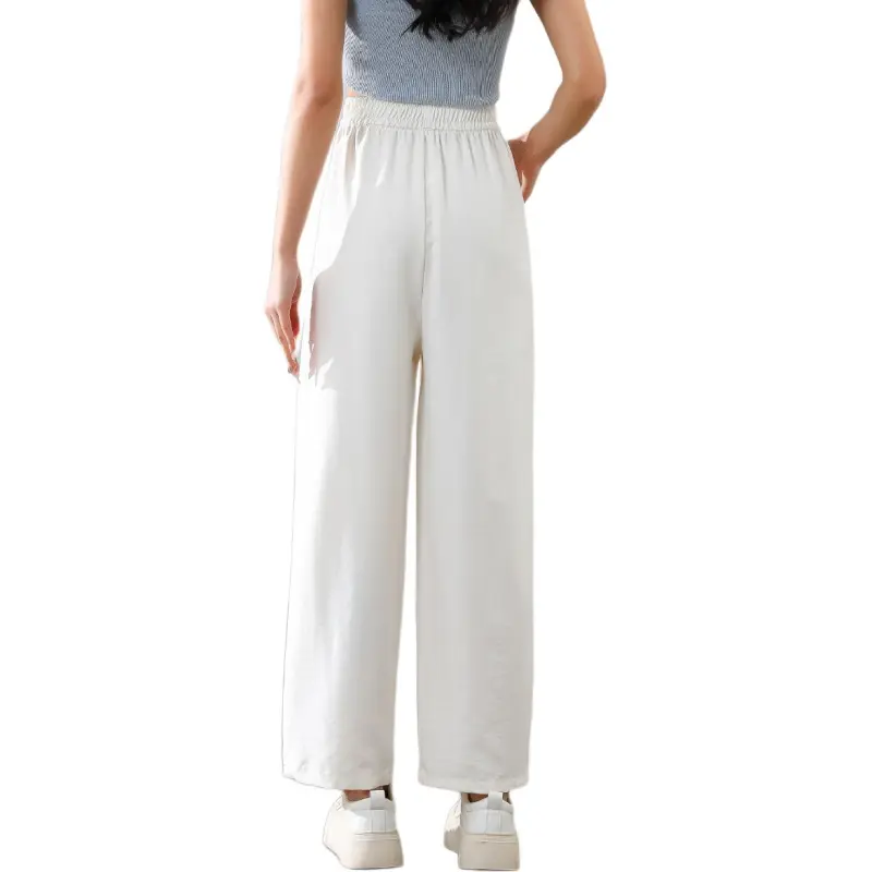 Ya Sheep People Casual Pants Women's Ecru-7