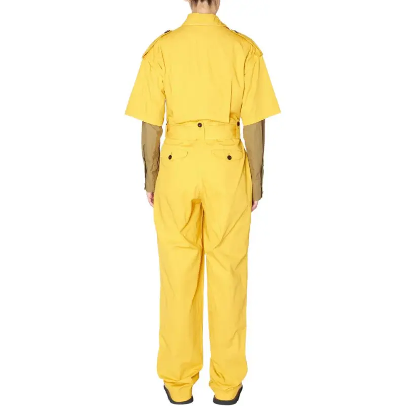 Kolor SS25 Jumpsuit Women's Yellow-1