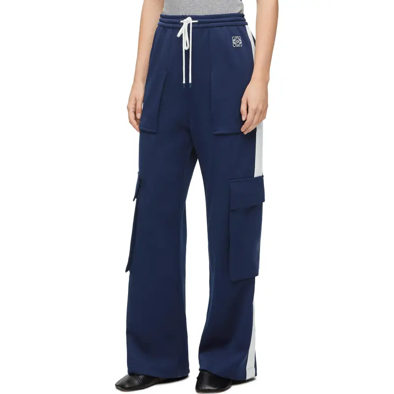 LOEWE Cargo Tracksuit Trousers 'Marine'-3