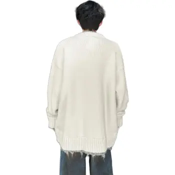Extreme turbo Knitwear Unisex White