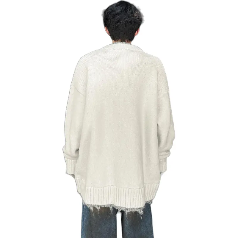 Extreme turbo Knitwear Unisex White-0
