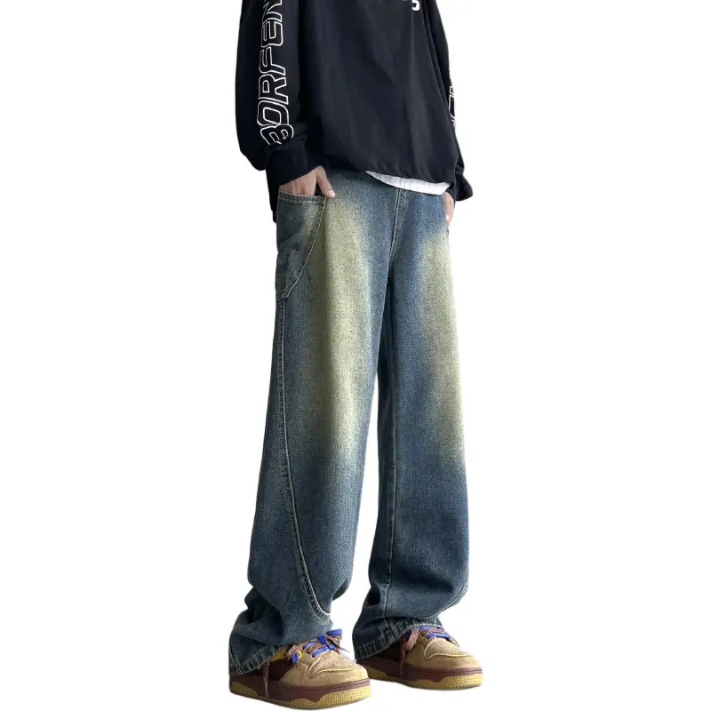 FONDLOOK Jeans Unisex-1