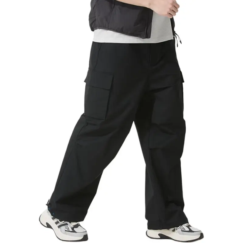 Adidas SS25 Knitted Sweatpants Men's Black-3