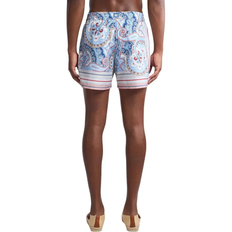 ETRO Paisley Striped Swimming Costume-3