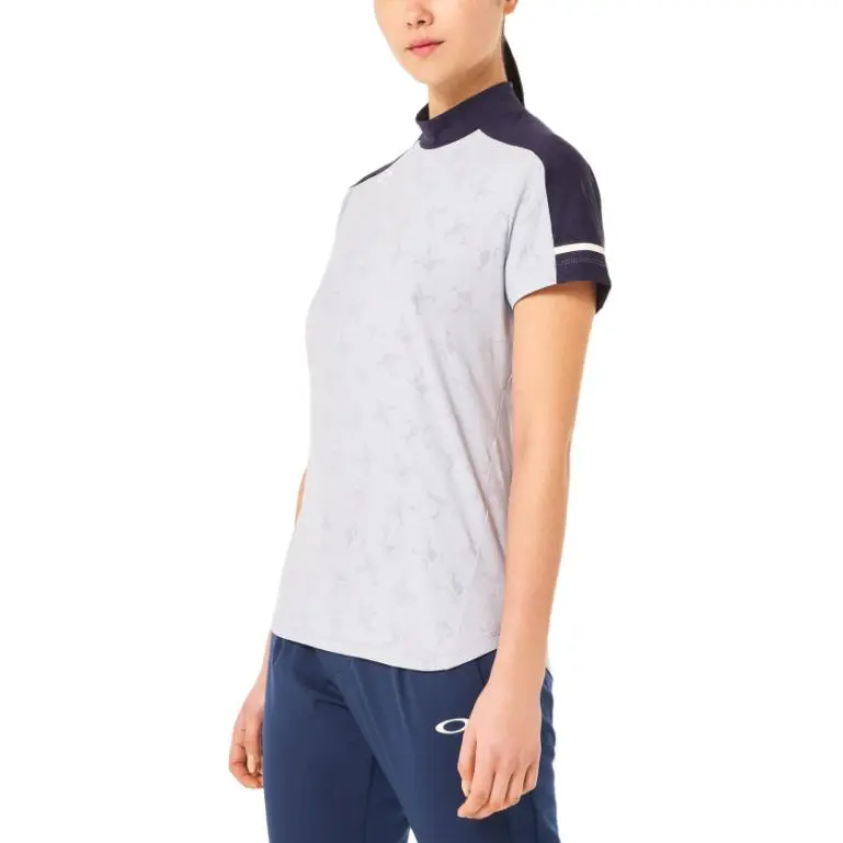 Oakley SS25 Raglan Sleeve T Shirt Women's Aqua Blue-7