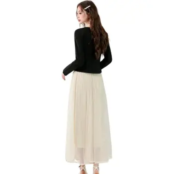 ETSE Two Piece Skirt Sets Women's