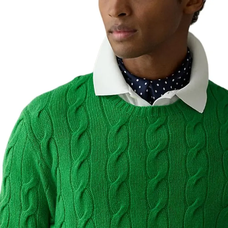 Ralph Lauren Purple Label Cashmere Sweater Men's Green-4