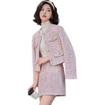 La Chapelle Skirt Set Women's Pink