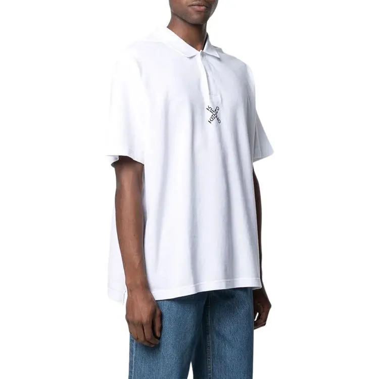 KENZO Polo Shirts Men White-2