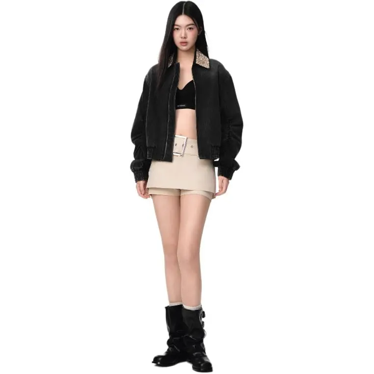 JAC FLEURANT Denim Jacket Women's-2