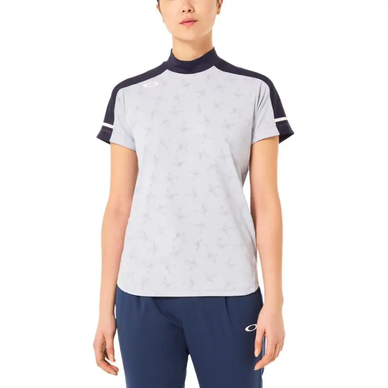 Oakley SS25 Raglan Sleeve T Shirt Women's Aqua Blue-4