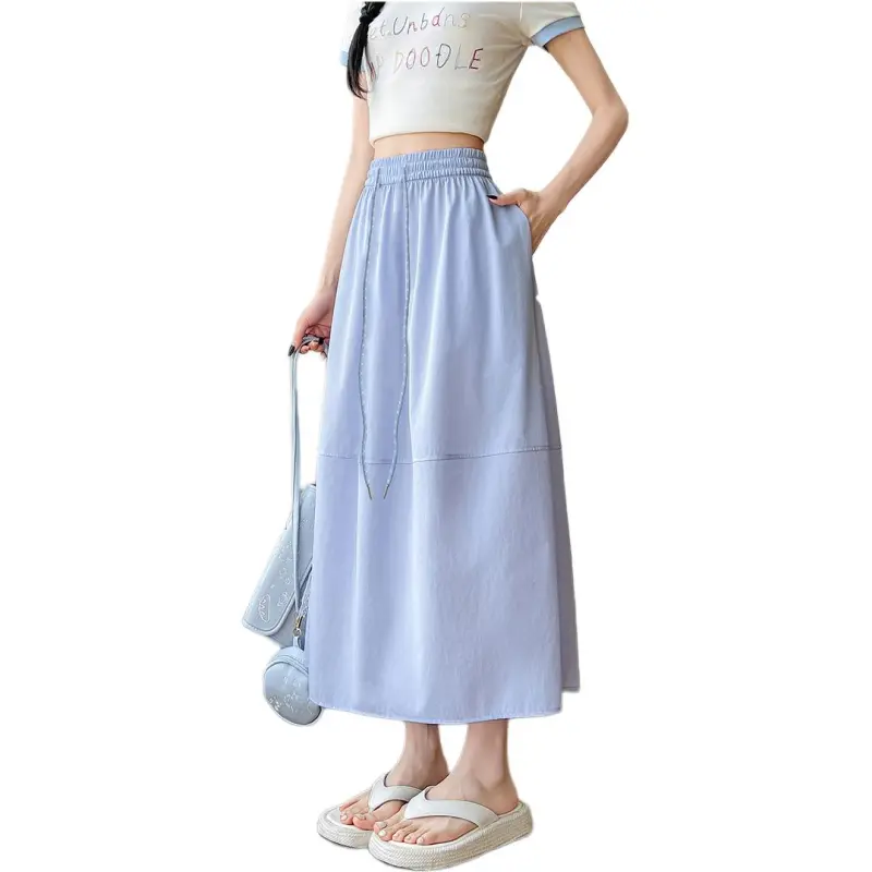 The Temptation Of The Muse Casual Long Skirt Women's-1