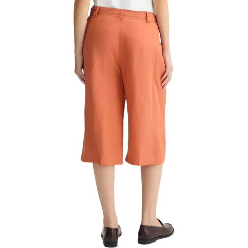 LIU·JO Linen Bermuda Shorts-2